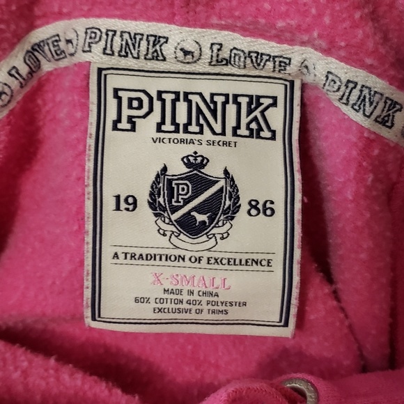 VS PINK hoodie Like New - Picture 5 of 5